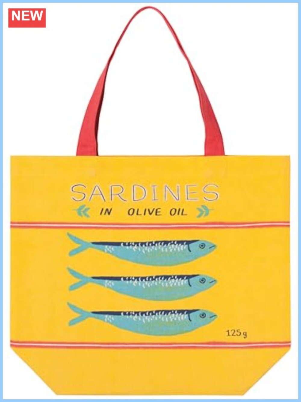 Reusable Cotton Tote Bag with Long Handles, Machine Washable